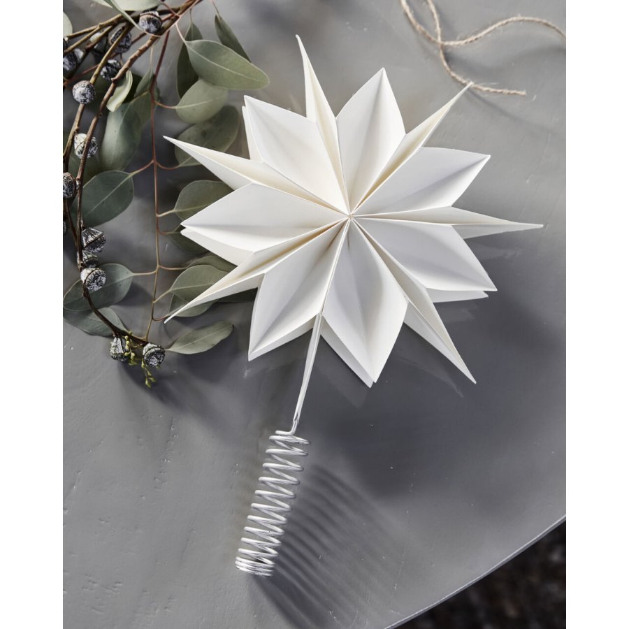 House Doctor Capella Juletr�sstjerne �25 cm, Hvid
