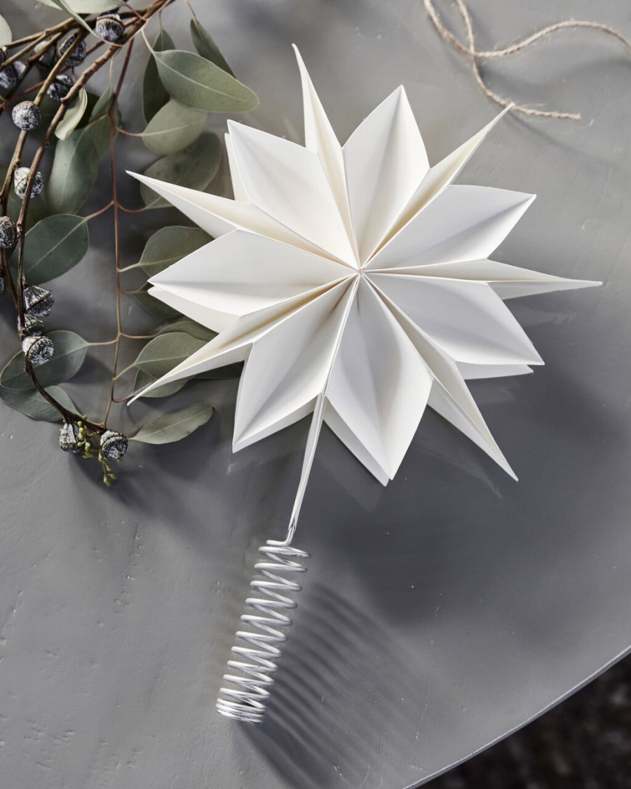 House Doctor Capella Juletr�sstjerne �25 cm, Hvid