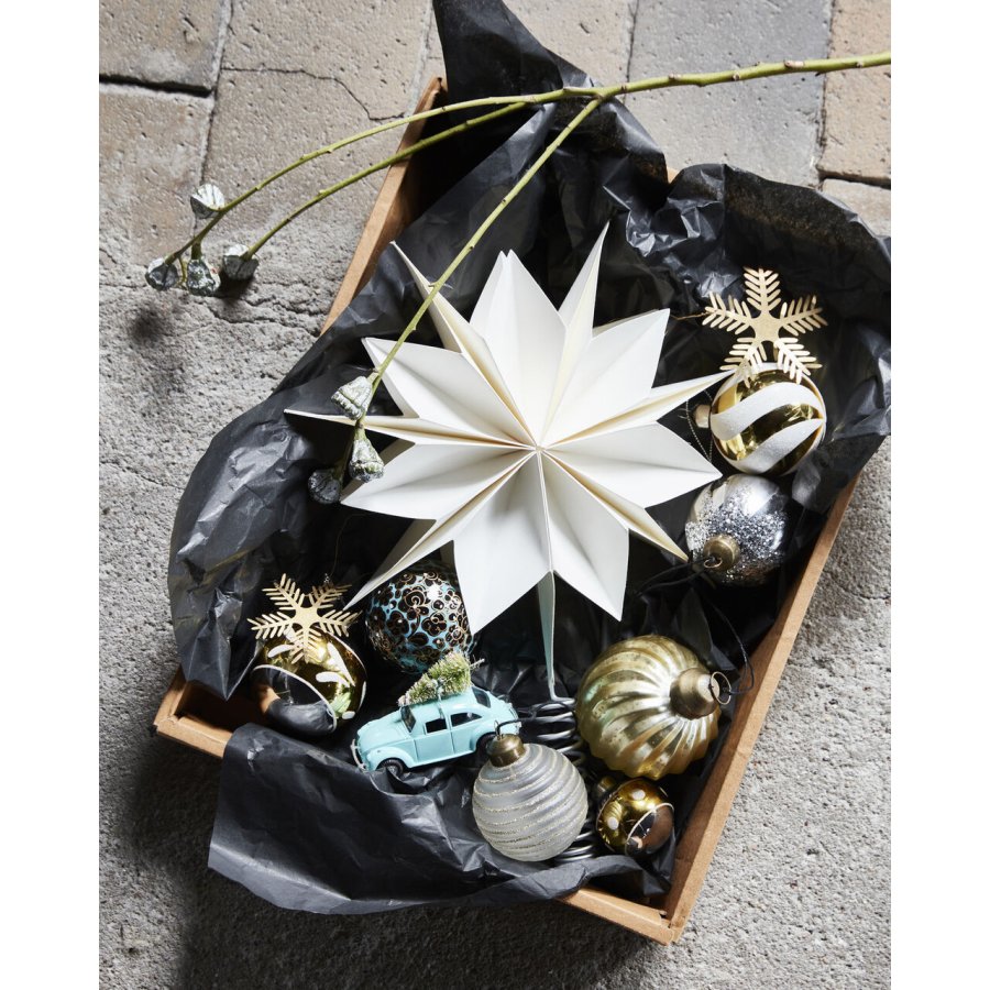 House Doctor Capella Juletr�sstjerne �25 cm, Hvid