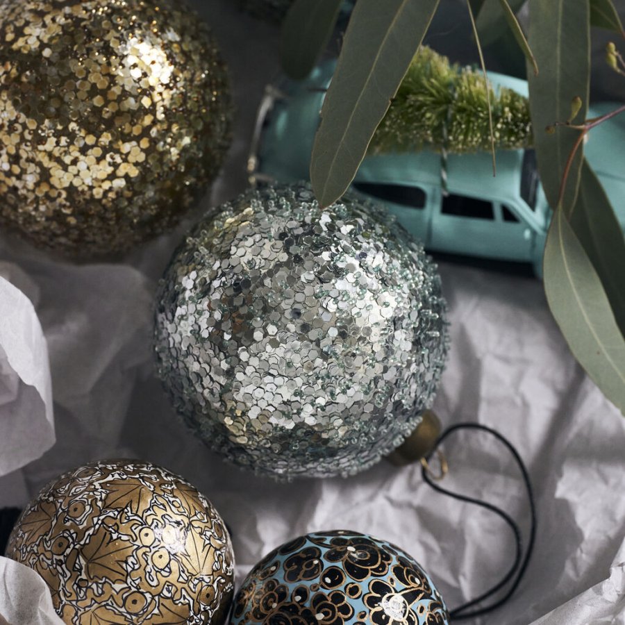 House Doctor Chosen Julepynt �8 cm, Lysebl�