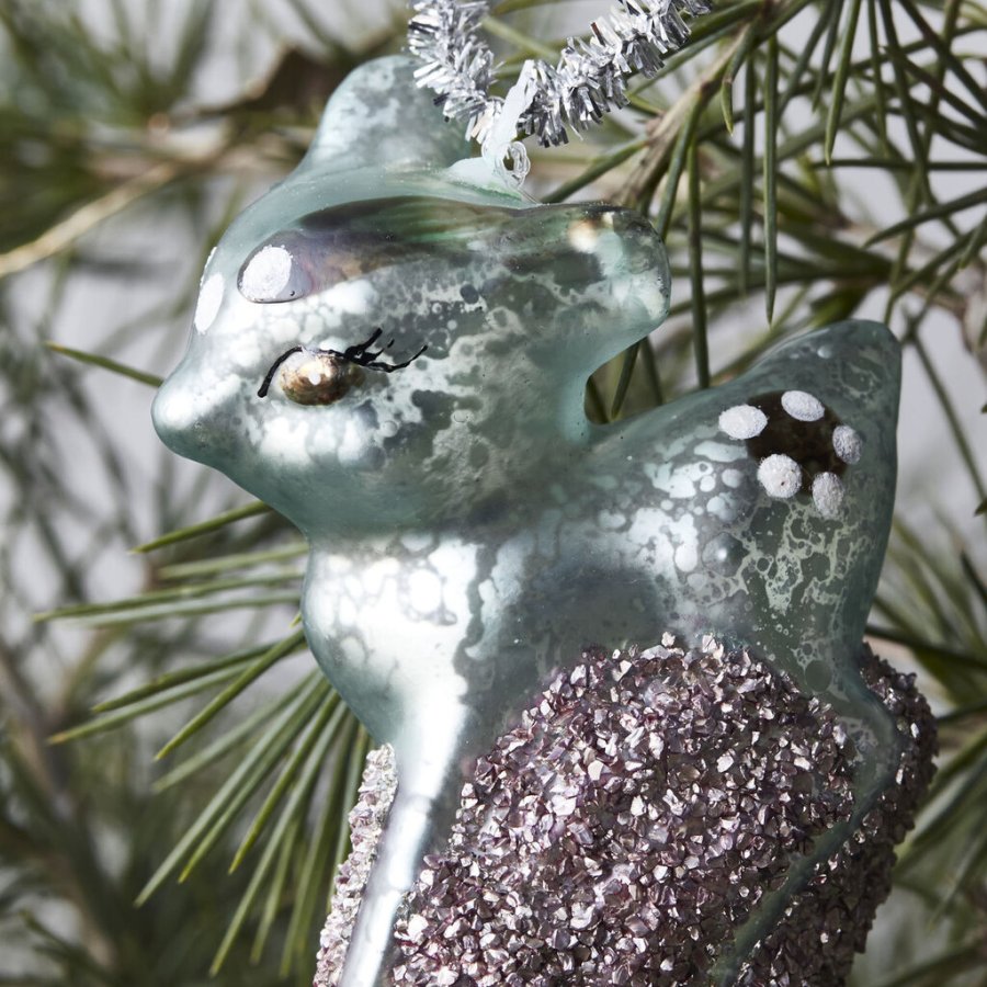 House Doctor Deer Julepynt H8,5 cm, Lysebl�