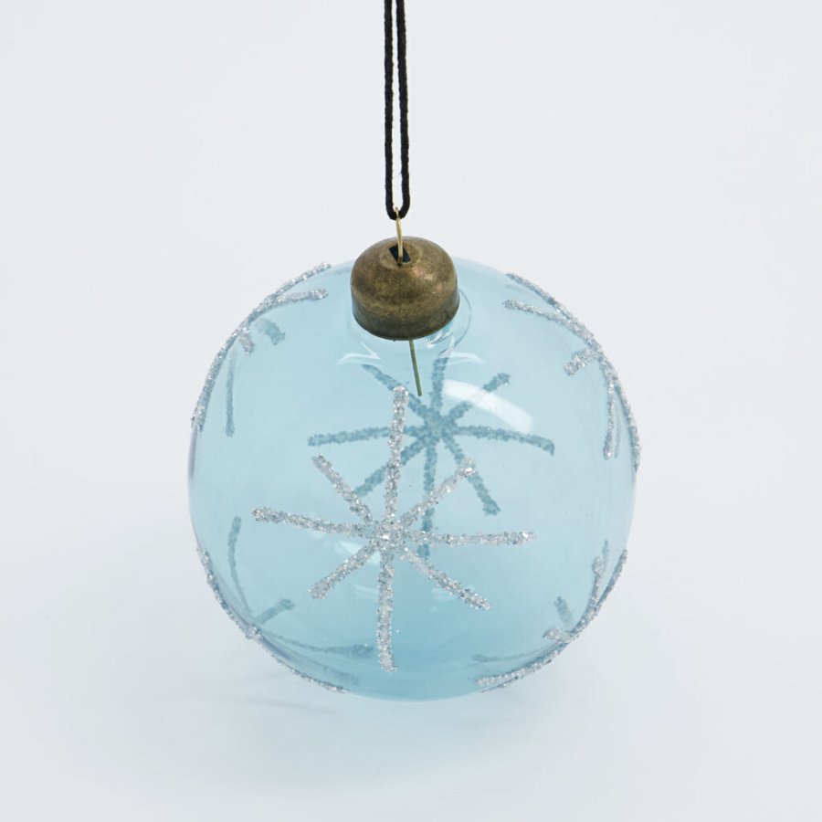 House Doctor Star Julepynt �8 cm, Lysebl�