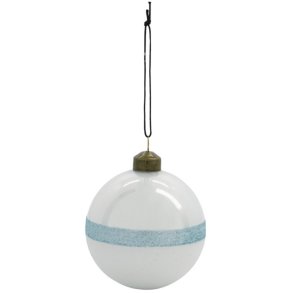 House Doctor Stripe Julepynt �8 cm, Lysebl�