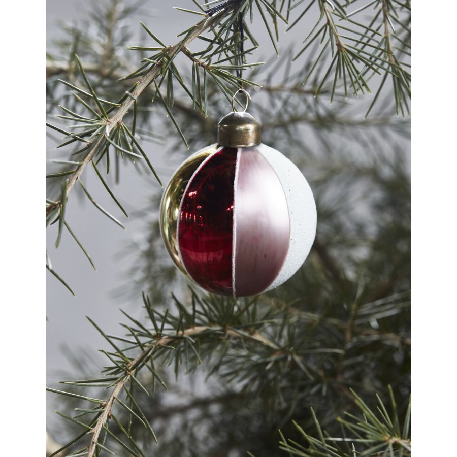 House Doctor Cirkus Julepynt �6 cm, R�d