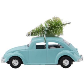 House Doctor Dekoration Mini Xmas Bil 8,5 cm, Lysebl�