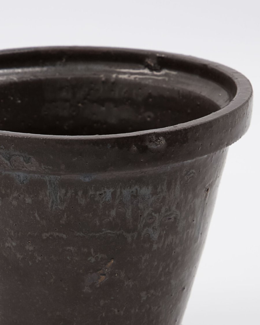 House Doctor Flower Urtepotteskjuler m. Undersk�l 2 stk, Brun