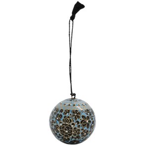 House Doctor Mache Julepynt �5 cm, Bl�/Sort