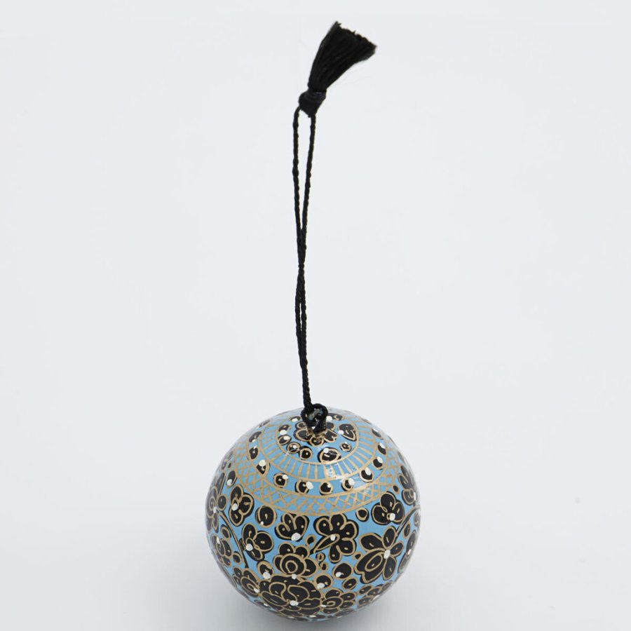 House Doctor Mache Julepynt �5 cm, Bl�/Sort