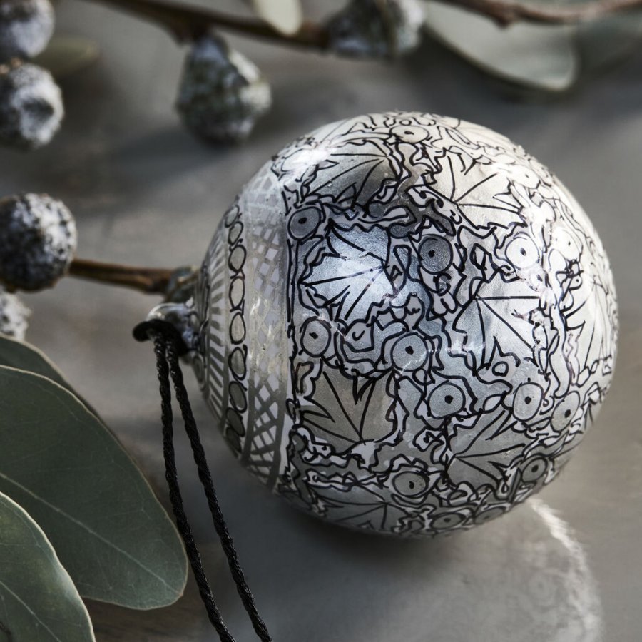 House Doctor Mache Julepynt �5 cm, S�lv