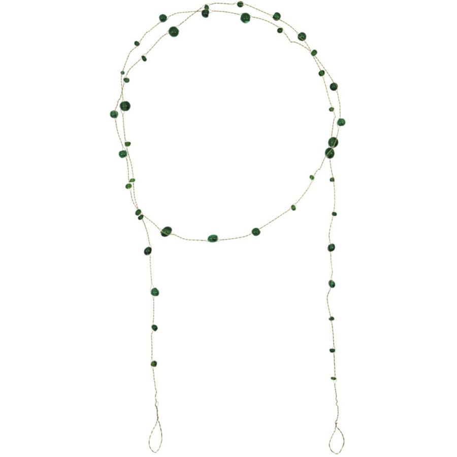 House Doctor Bead Guirlande 150 cm, Grn