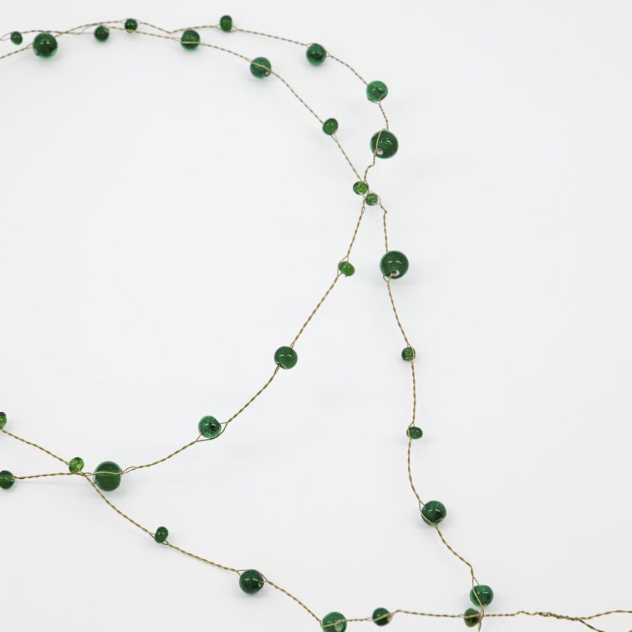 House Doctor Bead Guirlande 150 cm, Grn