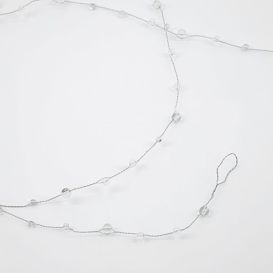 House Doctor Bead Guirlande 150 cm, Klar