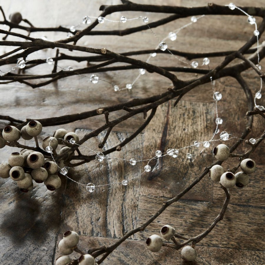 House Doctor Bead Guirlande 150 cm, Klar