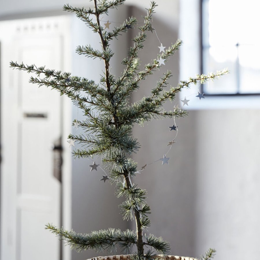 House Doctor Stars Guirlande 150 cm, Antik S�lv