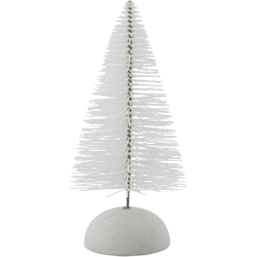 House Doctor Forst Weihnachtsbaum H17 cm, Wei