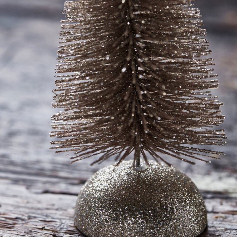 House Doctor Forst Juletr� H17 cm, Champagne