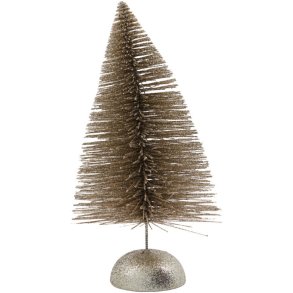 House Doctor Forst Juletr� H22 cm, Champagne