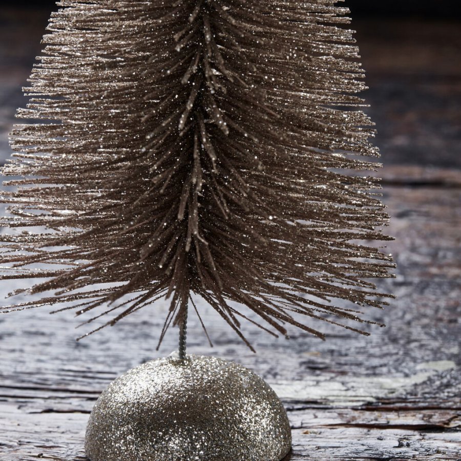 House Doctor Forst Juletr� H22 cm, Champagne