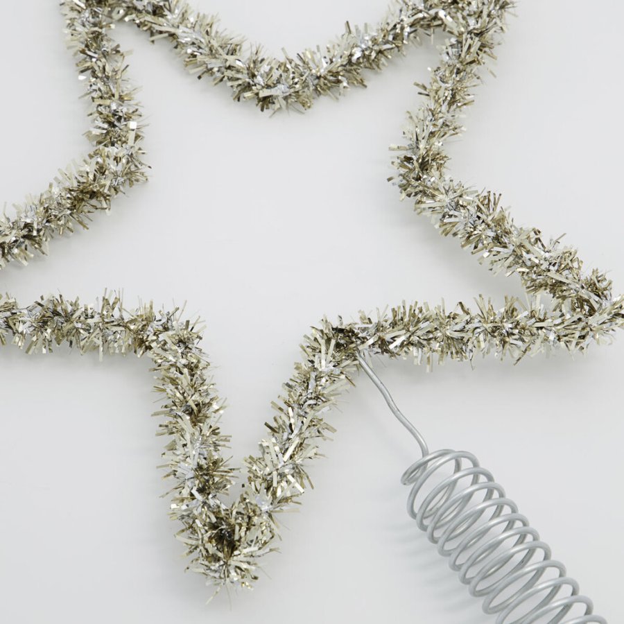 House Doctor Joy Topstar Juletr�sstjerne �25 cm, S�lv Oxideret