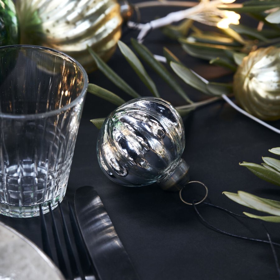 House Doctor Shim Julepynt �8 cm, S�lv