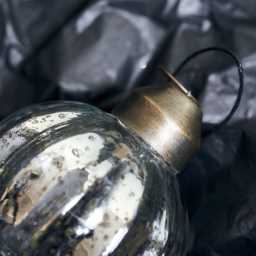 House Doctor Shim Julepynt �8 cm, S�lv