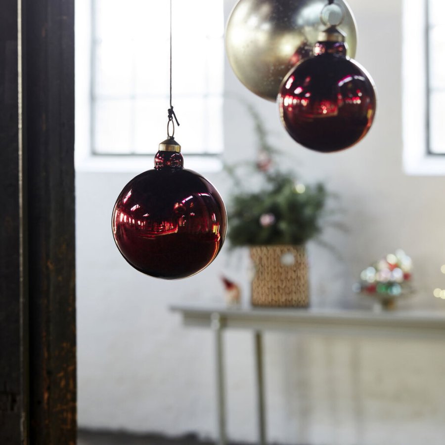 House Doctor Shine Julepynt �20 cm, Pink