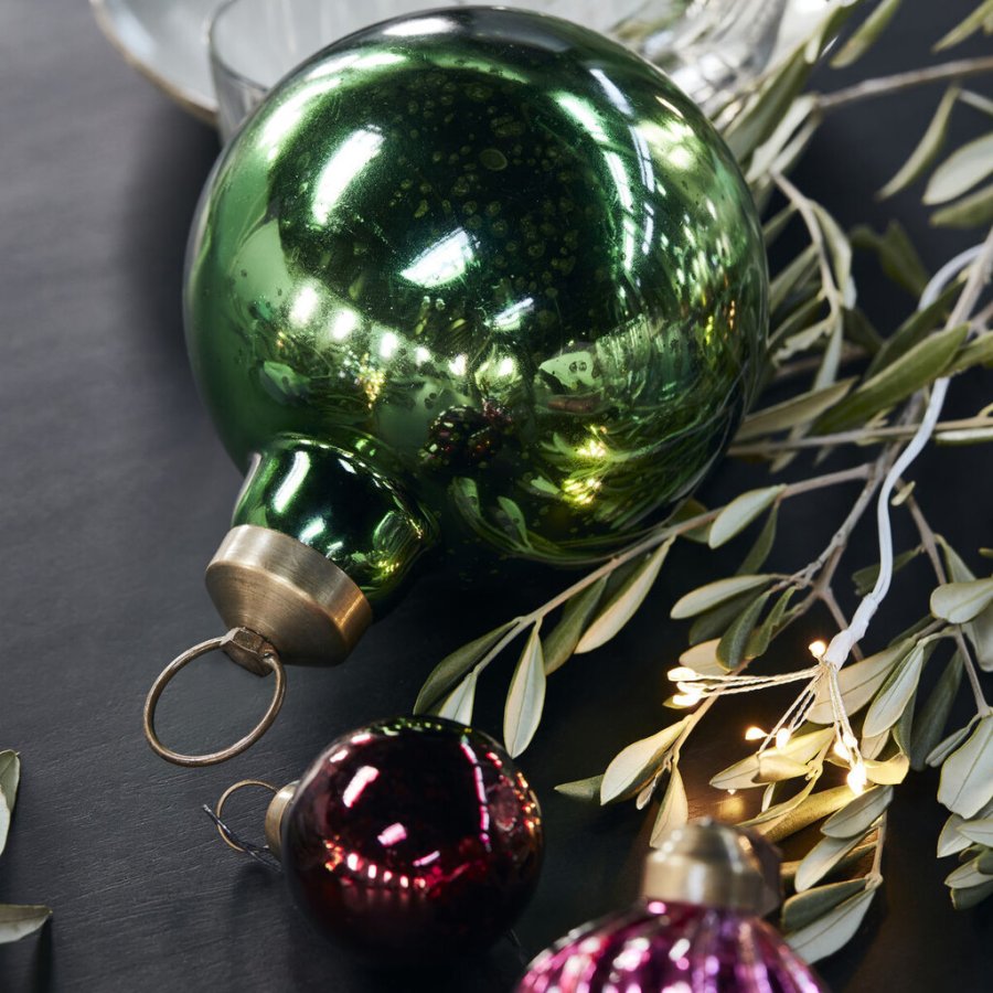 House Doctor Shine Julepynt �15 cm, Gr�n