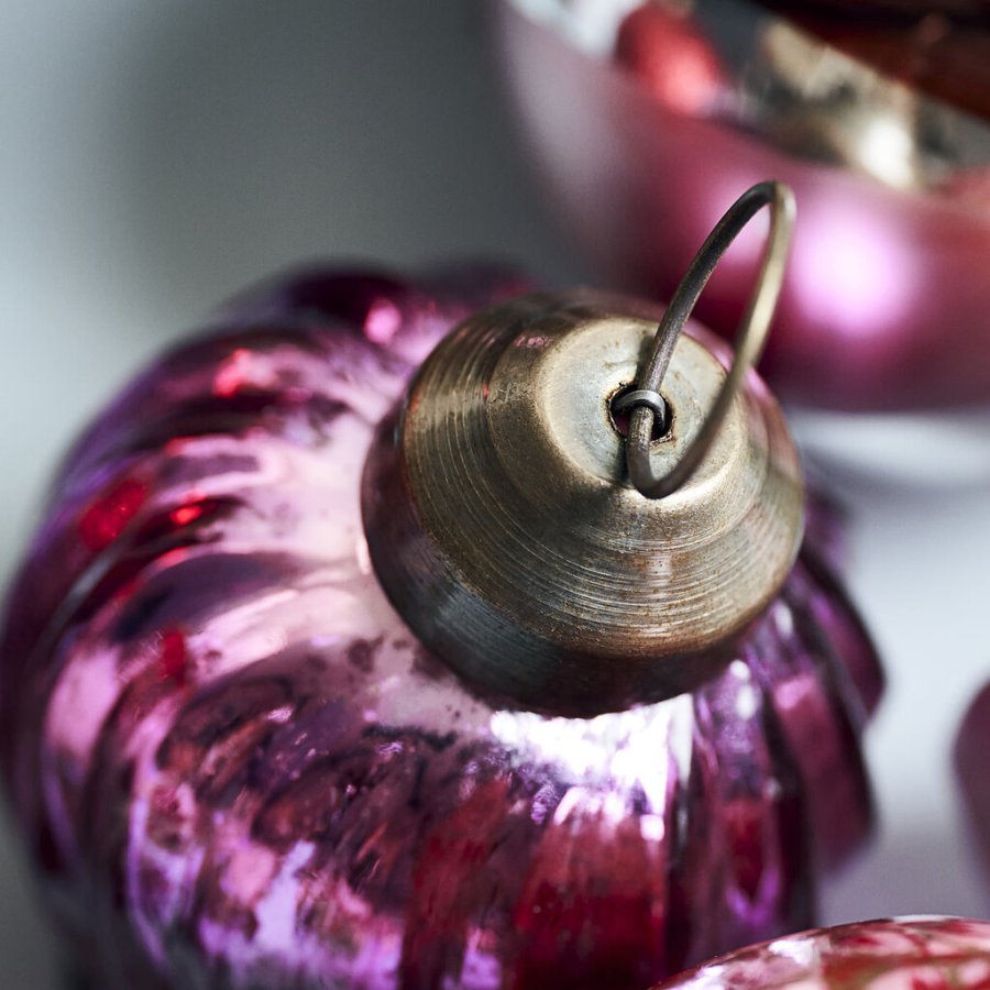 House Doctor Twist Julepynt �5 cm, Pink