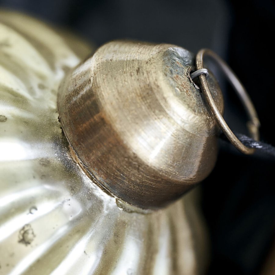 House Doctor Twist Julepynt �8 cm, Mat Guld