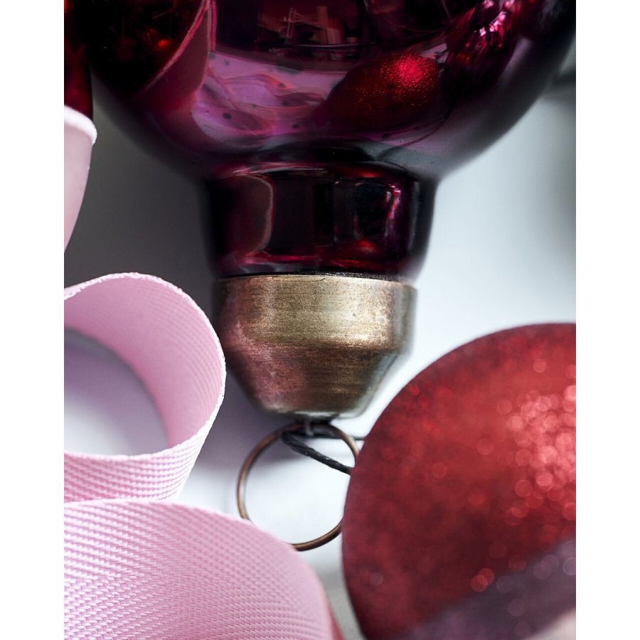 House Doctor Vint Julepynt �8 cm, Pink