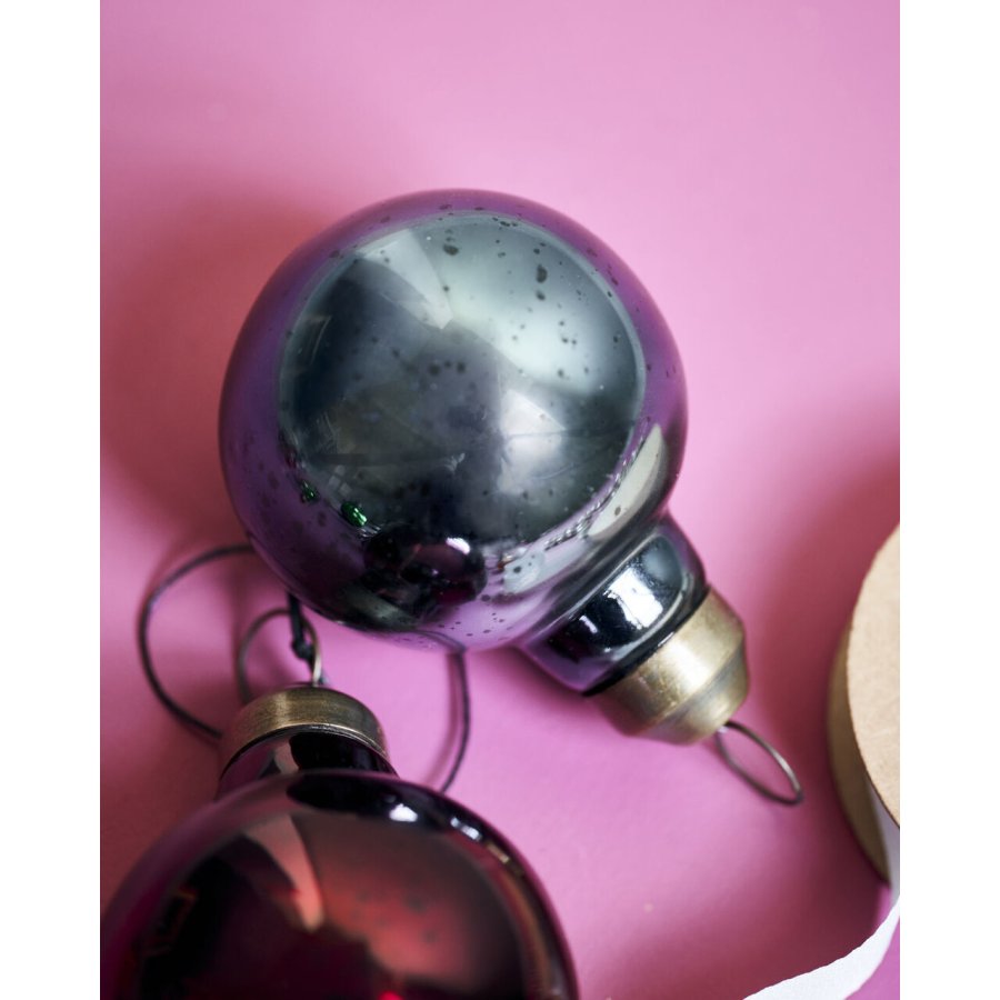 House Doctor Vint Julepynt �8 cm, Bl�