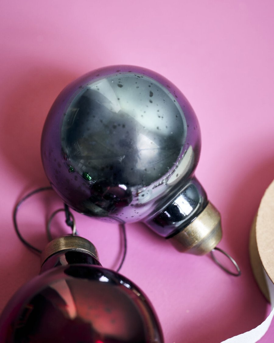 House Doctor Vint Julepynt �8 cm, Bl�