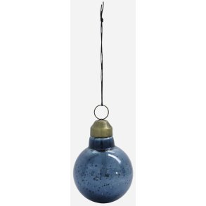 House Doctor Vint Julepynt �8 cm, Bl�