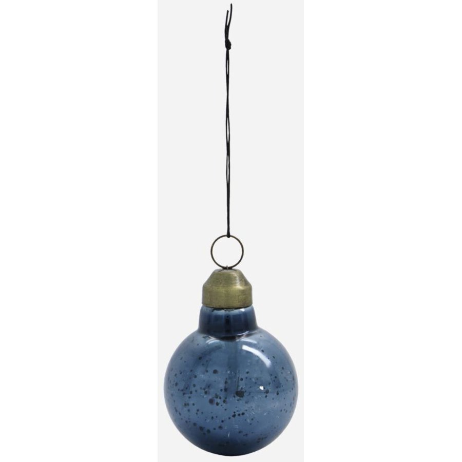 House Doctor Vint Julepynt �8 cm, Bl�