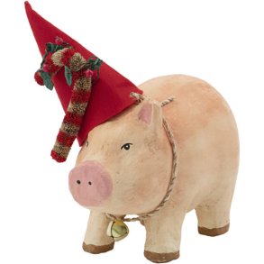 House Doctor Piggy Dekoration H12 cm, Beige