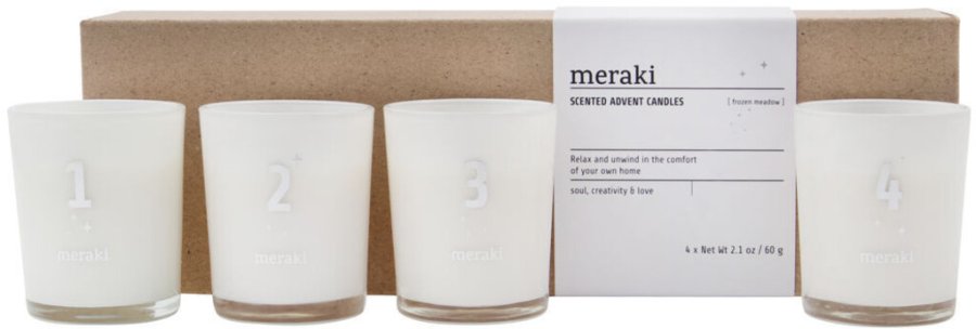 Meraki Adventduftlys, Frozen Meadow