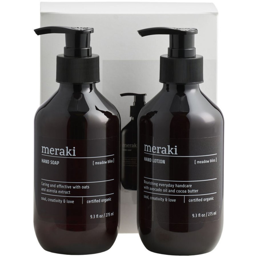 Meraki Simply Hand Care Geschenkbox 2er Set 275 ml, Meadow Bliss