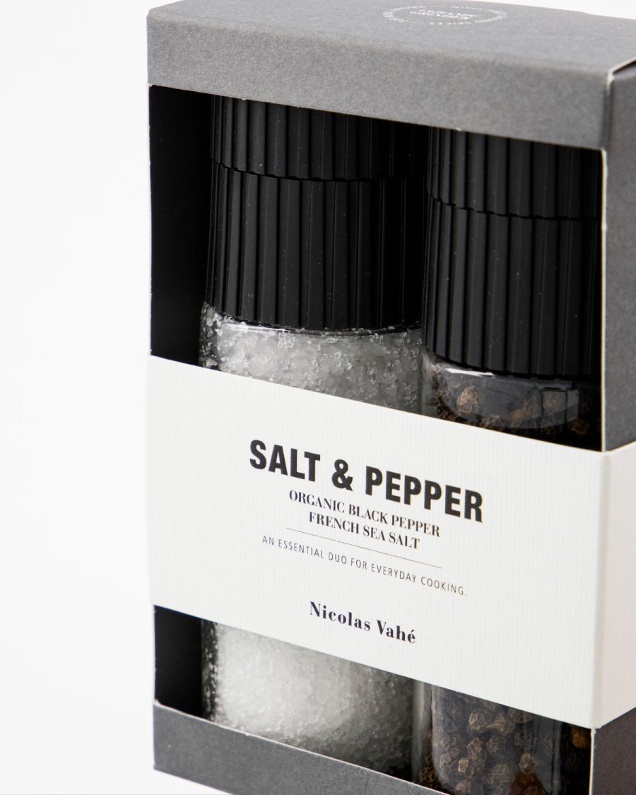 Nicolas Vah Geschenkbox Salt & Organic Pepper