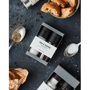 Nicolas Vahé Gaveæske Salt & Organic Pepper