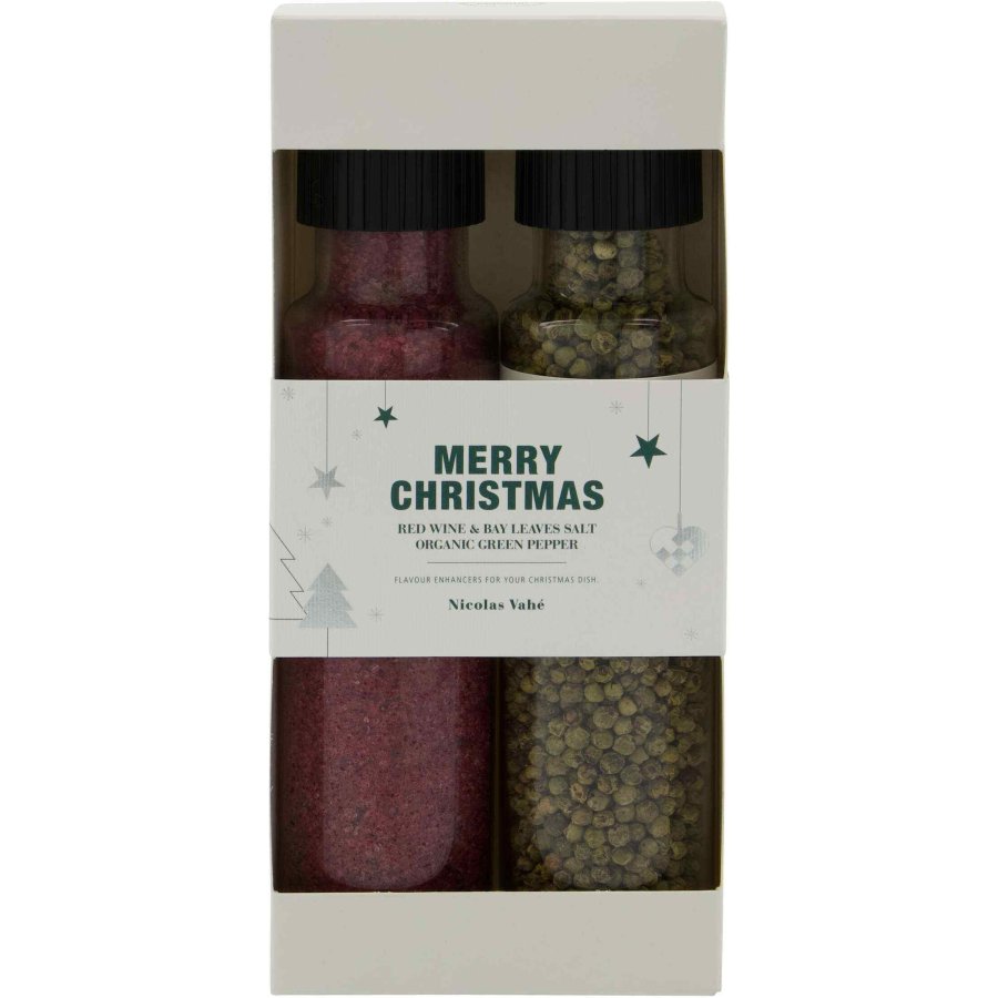 Nicolas Vah Weihnachts-Essentials-Geschenkbox, Salz & Pfeffer