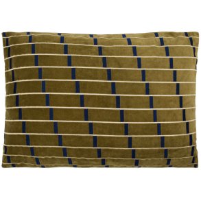 House Doctor Gona Kissenbezug 60x40 cm, Bernstein