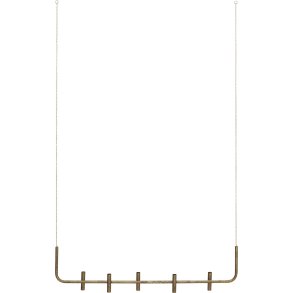 House Doctor Maxi Leuchter 102 cm, Antikes Messing