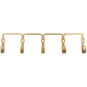 House Doctor Yra Wandgarderobe 32 cm, Messing-Finish