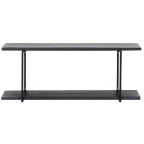 House Doctor Woods Wandregal 70x26 cm, Schwarz