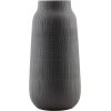 House Doctor Groove Vase H35 cm, Sort