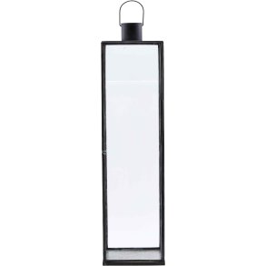 House Doctor Narrow Laterne H79 cm, Dunkle Antik