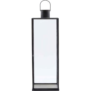 House Doctor Narrow Laterne H60,5 cm, Dunkle Antik