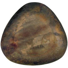 House Doctor Tafa Tablett 30 cm, Antikmessing-finish