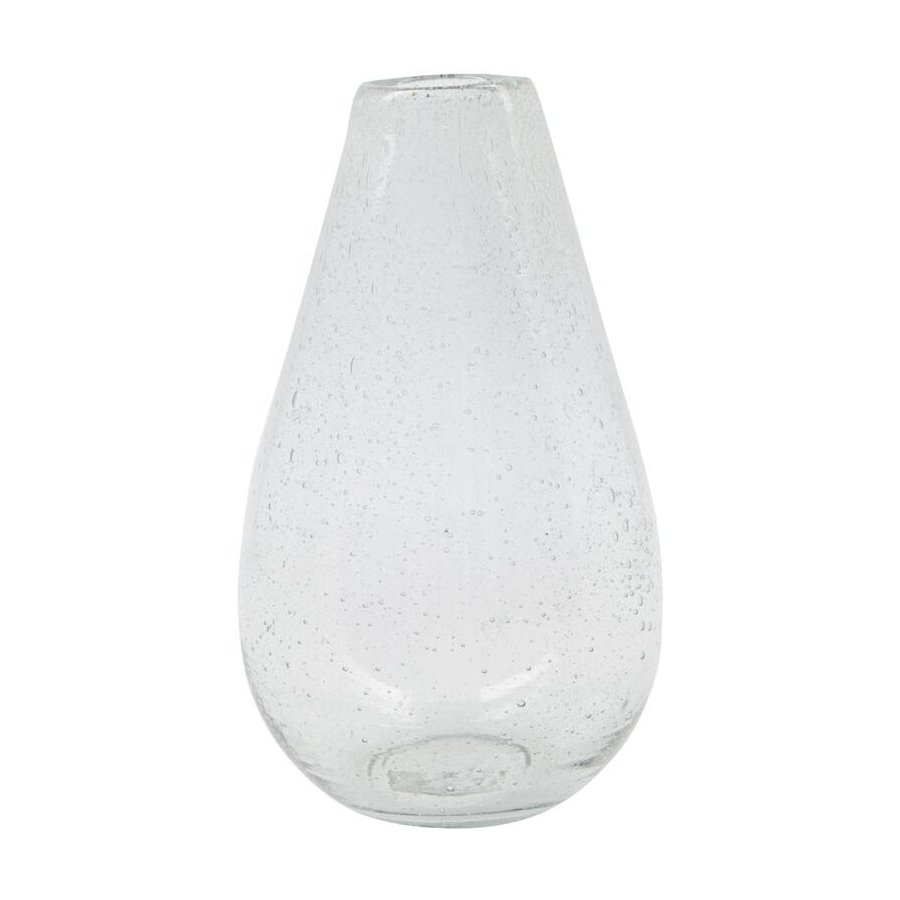 House Doctor Clera Vase H18 cm, Klar