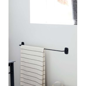 House Doctor Pati Håndklædeholder 60 cm, Sort Antik